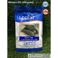 Benih Peria Katak Leckat Hybrid Mini Bitter Gourd 321 (100 gram)
