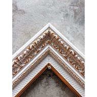 30x45 (12R) carved pattern photo frame