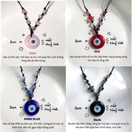 Evil eye necklace, handmade evil eye necklace