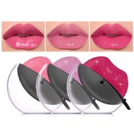DAGEDA 3-Color Lazy Lipstick, Pearl Magic Color-Changing Labiales Magicos Long-Lasting Waterproof Mo