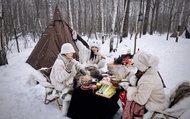 Experience a piping hot hot pot feast in the snowy Changbai Mountains