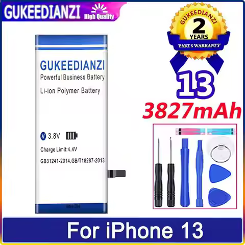 3827mAh Good Low-Temperature Performance Mobile Phone Battery High-Efficiency For Apple iPhone 13