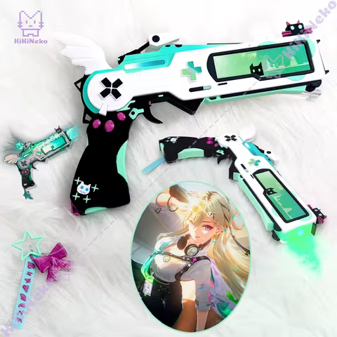 Game Wuthering Waves Lynae Cosplay Prop WuWa Lynae Spectrum Blaster Hand Props PVC For Hallowmas Par