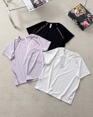 全新Lululemon戶外冰絲速干T恤短袖透氣戶外運動登山徒步Lululemon T-shirt