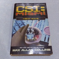 Book CSI EnglishOriginal: Miami Heat Wave by Max Allah Collins