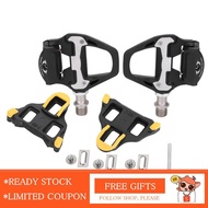 Nearbeauty Aluminum Alloy Bike Pedals SPD‑SL Cycling Road Cleats Bicycle