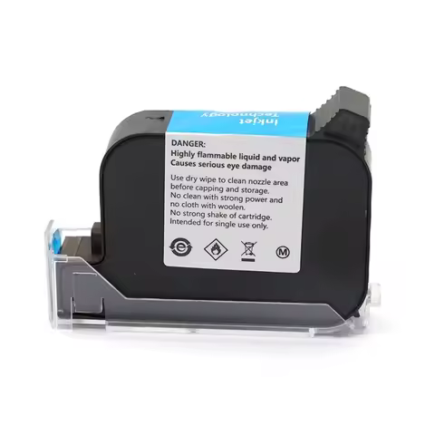New JS12 JS12M Quick drying ink cartridge For Handheld thermal inkjet Printer JS12 JS10 Non-encrypte