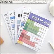 Zein 2025 Yearly Planner Calendar Family Home Planner Calender 2025 Full Year Planner Calendar 74x52