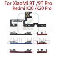 For Xiaomi Mi 9T 9T Pro Power Volume Side Buttons For Redmi K20 K20 Pro On OFF Power Button Volume U