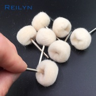 10pcs miễn phí vận chuyển Fluffy Len Bánh xe vải đánh bóng đánh bóng Đầu Đĩa đánh bóng len đánh bóng