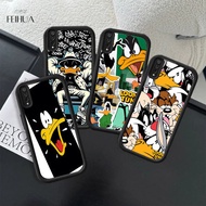 Daffy Duck hp Clear Plating Casing for Samsung A06 FE A05 A16 F04 A03 A15 A25 M15 A34 A24 A14 S25 A0