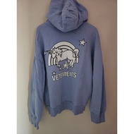 VETEMENTS HOODIE SECONDbiru Original