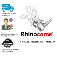 Rhino 3D tutorials with Rhino V6 Video Learning