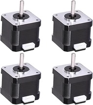 MOTOU® Nema17 Stepper Motor – High Torque 4-Lead Motor with 1m Cable, Ideal for CNC, XYZ 3D Printing