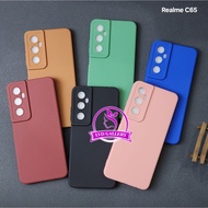 Realme C65 Case Liquid Color Silicone Pro Camera Premium Casing Realme C65