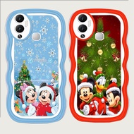 CA8 Mickey Christmas Case for infinix hot 12 Play 12i TPU Phone Case