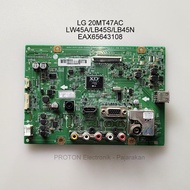 Mainboard LED TV LG 20MT45A 20MT47AC Mesin LW45A LB45S EAX65643108
