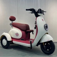 ST/🎫NewQ70Electric Tricycle Small Household Adult Pick-up Children Elderly Leisure Walking Electric Tricycle M9RG