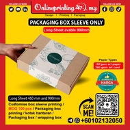Custom Size Box Sleeve Only