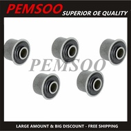 5PCS Rubber Pedal and Steering Bushing 6665701 For Bobcat Skid Steer Loader 463 530 533 T180 T190 T2
