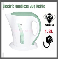[SIRIM] Electric Cordless Jug Kettle 1.8 Litre 电水壶 Cerek Jag Elektrik