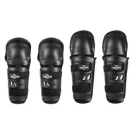 4 Pieces/ set Motorcycle Knee Pads Elbow Pads Motocross Protective Gears Moto Rider Hands and Leg Pr