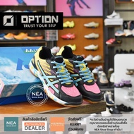 [ลิขสิทธิ์แท้] Option LEFUS Badminton LFS-0008 รองเท้าแบตมินตัน ยี่ห้อออฟชั่น