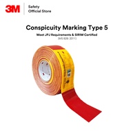 3M Conspicuity Lorry Reflective Sticker/ Puspakom Sticker/ Marking Tape/ Type 5/ Safety Marking [1 roll] TSD_ TA_