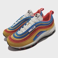 Nike 休閒鞋 Air Max 97 SE 運動 男女鞋 經典 氣墊 復古 麂皮 彩 DH1085-700