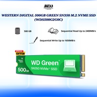 WESTERN DIGITAL GREEN SN350 M.2 NVME SSD (500GB/1TB/2TB)
