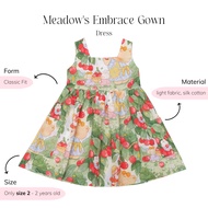 Lunar new year dress; CNY party; birthday dress - 2-year-old Cotton Baby dress - Limited Edition