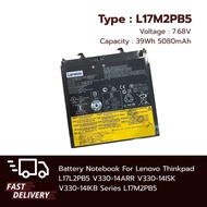 (ส่งฟรี ประกัน 1 ปี) แบตเตอรี่ โน๊ตบุ๊ค Compatible with Lenovo Thinkpad L17M2PB5 L17L2PB5 V330-14ARR