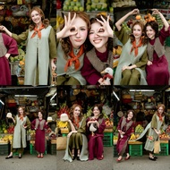 NECKLACE WITH BA BA DAY Ao Dai PARTY PHOTOGRAPHYCNY