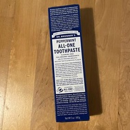 DR. BRONNER'S 140g all-one toothpaste peppermint 有機無氟薄荷牙膏