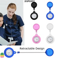 IESPOIRYI Pocket Watch Gift Quartz Clock Clip-on Fob Watch