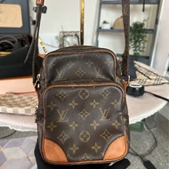 LV雙層相機包 老花斜背包 肩背包