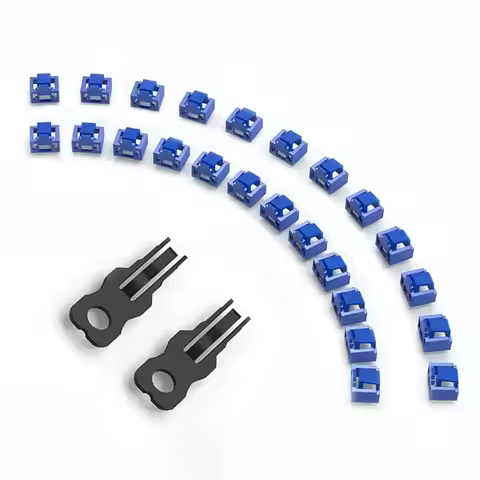 24Pcs RJ45 Port Lock with 2 Keys, ZoeRax Locking RJ45 Port/Dust Blocker, RJ45 Dust Cover Cap Female 