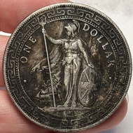 Stationman One Yuan Pure Silver Silver Dollar, Premium Black Beauty Pulp, Quality Assurance 90% Silv