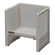 日本製 e-RACK 240W x 220D x 248Hmm 塑膠架 - 米色