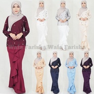 WAFA XXS-10XL STAR BAJU KURUNG ROPOL LACE CHIFFON EXCLUSIVE MODERN PLUS SIZE BESAR BIG SAIZ RAYA MURAH MODEN MUSLIMAH