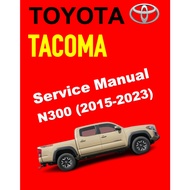 TOYOTA TACOMA N300 (2015-2023) SERVICE WORKSHOP MANUAL