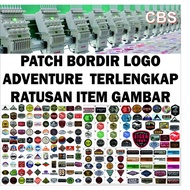 ADVENTURE LOGO PATCH EMBROIDERY CUSTOM 2025 CBS