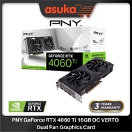 PNY GeForce RTX 4060 Ti 16GB OC VERTO Dual Fan / PNY RTX 4060 Ti 16GB OC XLR8 Gaming VERTO EPIC-X RGB Triple Fan GC