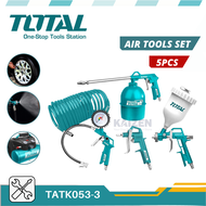 TOTAL TATK053-3 5 PCS AIR TOOLS SET