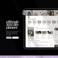 Ultimate Life planner Notion template | Aesthetic Notion template | Digital life planner