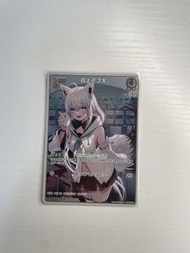 DSC☆全新Hololive hBP02-009 白上吹雪卡片書卡 card