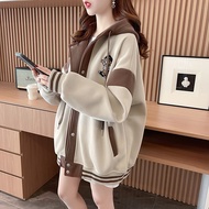 autumn jacket woman jacket woman winter jacket woman Autumn Winter Thick Cardigan Sweaters - Large S