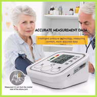 On Sale Now! Original Electronic Arm Blood Pressure Monitor Digital Wrist Arm Type Rechargeable Kit Style BP Automatic Blood Measurement Monitor LCD Heart Rate accurate Tonometer Measuring Automatic Sphygmomanometer pulsometer (Battery not Included)