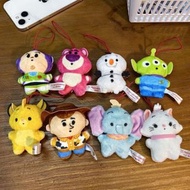 dumbo 掛件 掛飾 吊飾 裝飾 小飛象 胡迪 巴斯光年 三眼仔 勞蘇 toy story lotso woody buzz marie 瑪麗貓 富貴貓 辛巴 獅子王 lion king 公仔 卡通