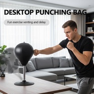Desktop Boxing Reaction Ball With Strong Suction Base Portable Desktop Punching Bag Anxiety W3o8